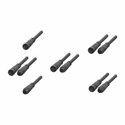 M12 2pin ūdensizturīgs savienotājs